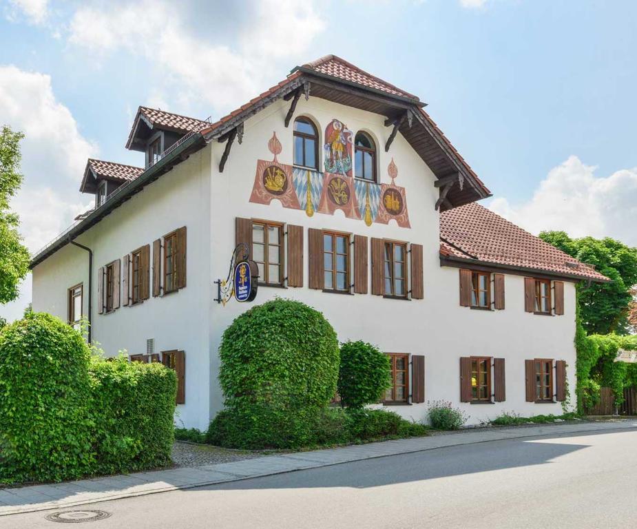 Hotel Alter Wirt Hechendorf am Pilsensee Exterior foto